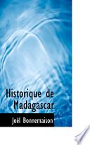 Télécharger le livre libro Historique De Madagascar